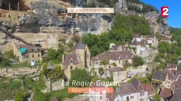 Le village de La Roque-Gageac (Normandie) dans Le Village préféré des Français 2017