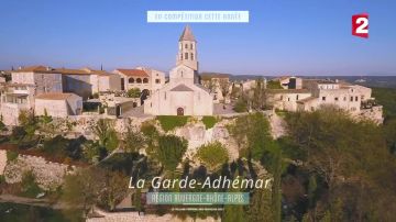 Le village de La Garde-Adhémar en région Auvergne-Rhône-Alpes dans Le village préféré des Français 2017