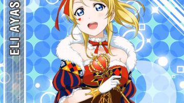 El atuendo de mago de Eli en Love Live! Proyecto ídolo escolar