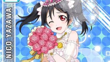 El vestido de novia de Nico Yazawa en Love Live! Proyecto ídolo escolar