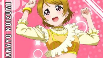 El atuendo musical de Hanayo en Love Live! Proyecto ídolo escolar
