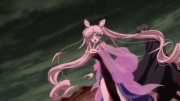 The outfit / cosplay Black Lady in Sailor Moon