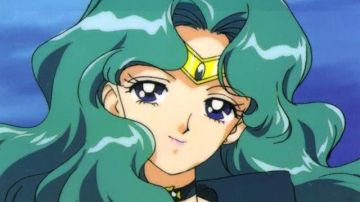 La peluca verde de Sailor Neptune en Sailor Moon