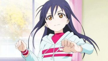 ¡El cosplay de conejo de Umi en Love Live! Proyecto ídolo escolar