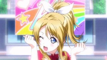 Le Cosplay Wonderful Rush d'Eli dans Love Live! Proyecto ídolo escolar