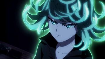 La peluca verde de Tatsumaki en One Punch Man