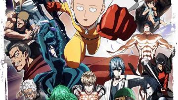 La peluca genos en One-Punch Man