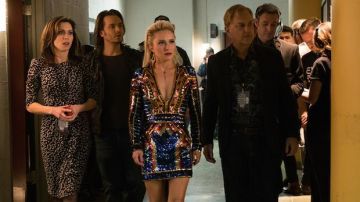 La robe multicolore Balmain de  Juliette Barnes (Hayden Panettiere) dans Nashville S05E13