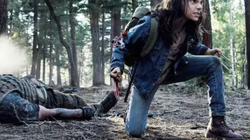 Les bottines Dr Martens de X-23 (Dafne Keen) dans Logan