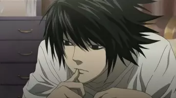 The figure of L in Death Note