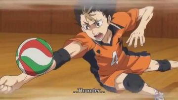 La Nendoroid de Nishinoya dans Haikyu