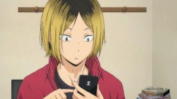 The portable Kenma Kozume in Haikyuu
