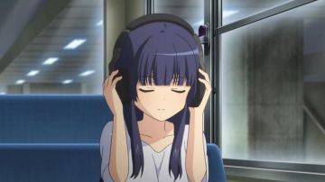 The audio headset of Shione Togawa in Sora No Method