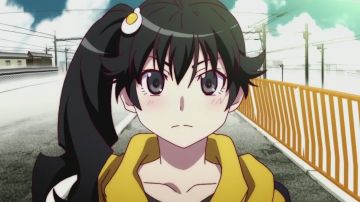La perruque de Karen dans Bakemonogatari