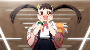 The cosplay / disguise Mayoi in Bakemonogatari