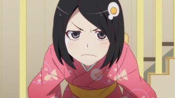 La perruque de Tsukihi dans Bakemonogatari