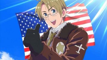 La réplica de la chaqueta piloto de Estados Unidos en Hetalia: Axis Powers