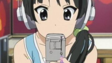 The mobile phone of Mio in K-on ! The Film