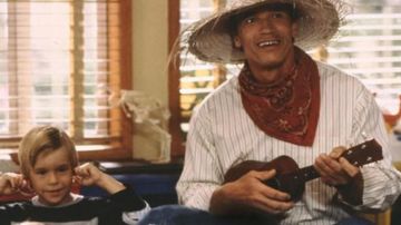 Le ukulele du Détective John Kimble (Arnold Schwarzenegger) dans Un flic à la maternelle