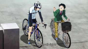The uniform bottom in Yowamushi Pedal