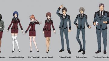 The uniform of Takeru in the Active Raid - Kidou Kyoushuushitsu Dai-Hakkei