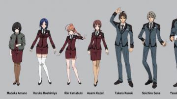 The uniform of haruka in the Active Raid - Kidou Kyoushuushitsu Dai-Hakkei