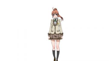 L'uniforme d'hinata dans Active Raid - Kidou Kyoushuushitsu Dai-Hakkei