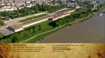 La Corderie Royale de Rochefort en los créditos finales de Fort Boyard