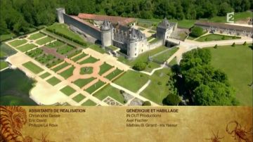 El Château de la Roche Courbon en los créditos finales de Fort Boyard