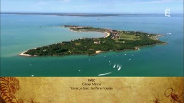 La isla de Aix en Charente-Maritime en los créditos finales de Fort Boyard