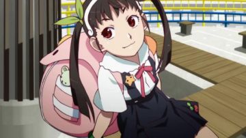 The uniform of Mayoi in Bakemono Gatari