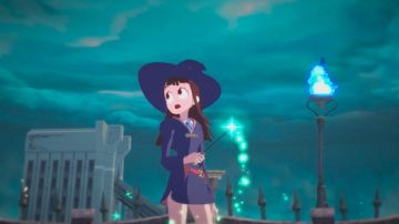 The replica Nendoroid of Atsuko Kagari in Little Witch Academia