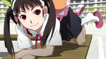 The figurine of Mayoi in Bakemonogatari