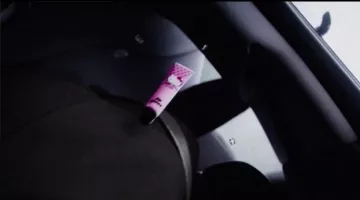 The tube of cream Hello Kitty in the credits of Deadpool