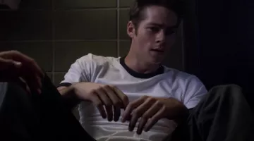 Season 3 Episode 14 Stiles' Black and White Tee