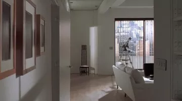 La chaise "Hill House" de Patrick Bateman (Christian Bale) dans American Psycho