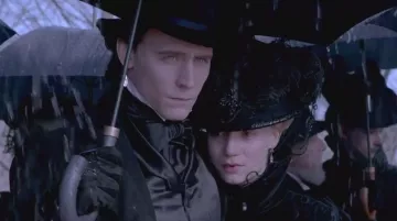 Hat the funeral of Edith Cushing in Crimson Peak