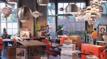 The suspension of Poul Henningsen in Silicon Valley