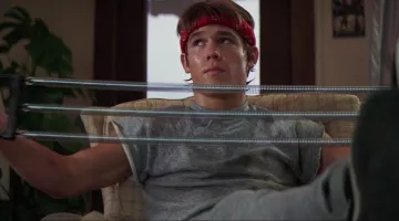 The red bandana of Brandon Walsh (Josh Brolin) in The Goonies