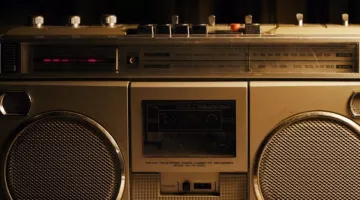 La cassette audio Memorex MRX 1 dans la Ghetto Blaster de Stranger Things saison 1