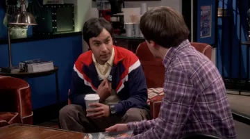 El reloj de Raj Koothrappali en The Big Bang Theory
