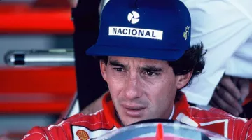 La gorra nacional de Ayrton Senna en Senna