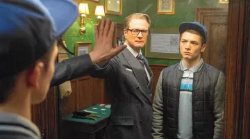 Chaqueta/peluche de Eggsy Unwin (Taron Egerton) en Kingsman: Secret Service