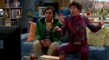 El control remoto de la varita mágica de Harry Potter utilizado por Howard Howard Wolowitz (Simon Helberg) en The Big Bang Theory S09E03