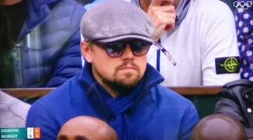 Las gafas de Leonardo DiCaprio en la final de Roland Garros 2016