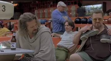 La biere Lite du Duke (Jeff Bridges) dans The Big Lebowski
