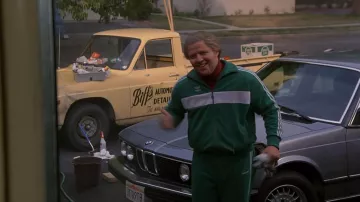 The Adidas tracksuit green Biff Tannen (Thomas F. Wilson) in Back to the future