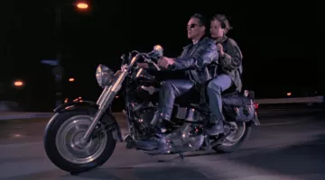 The true look of Arnold Schwarzenegger in Terminator 2