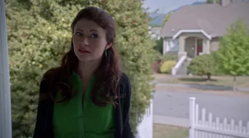 La robe verte Armani Exchange de Belle French / Lacey French dans Once Upon A Time