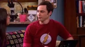 T-Shirt "Flash" porté par sheldon Cooper dans The big bang theory